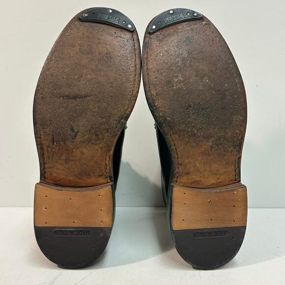 NEW HEELS Tricker's Men's Burford Country Boot Triple Black Calf UK 6 / US 7.5 - Picture 2 of 14